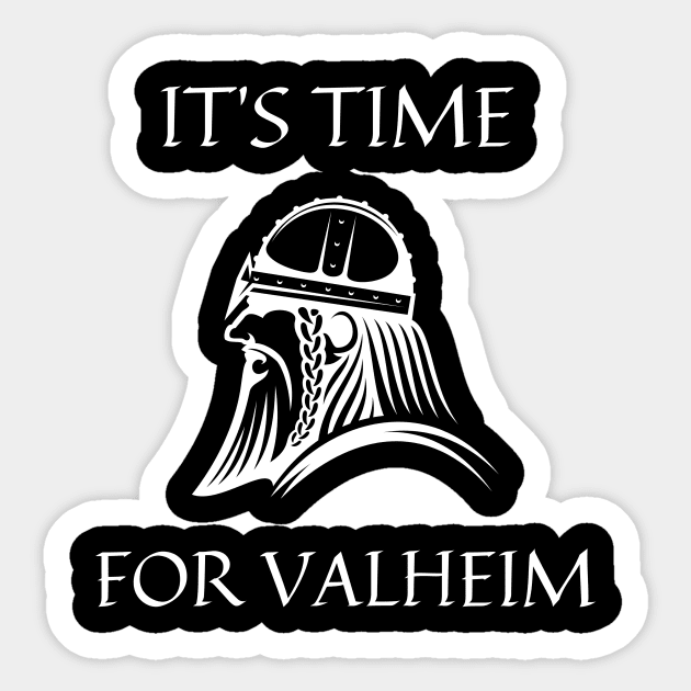 Valheim time Sticker by SnowballSteps